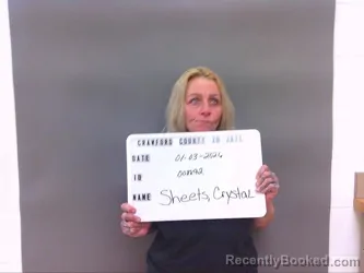 Mugshot of CRYSTAL SHEETS