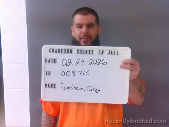 Mugshot of COREY TOMLINSON