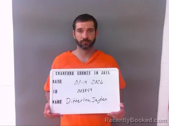 Mugshot of JAYDEN DITTERLINE