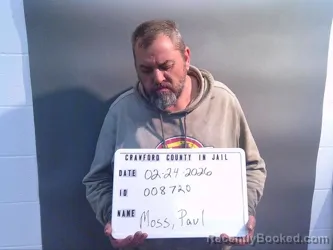 Mugshot of PAUL MOSS