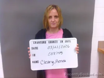 Mugshot of RENEA LYNN CLEARY