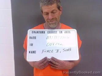 Mugshot of SCOTT E FRAZE