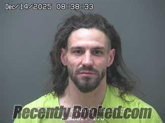 Booking photo from Daviess County, Indiana