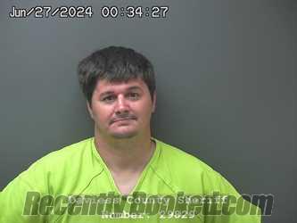 Booking photo from Daviess County, Indiana