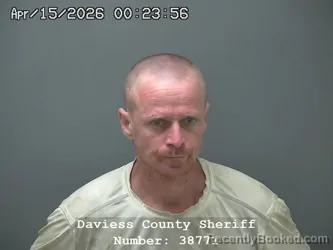 Mugshot of KEITH ALLEN WITTMER booked in Daviess County, Indiana on April 14, 2026
