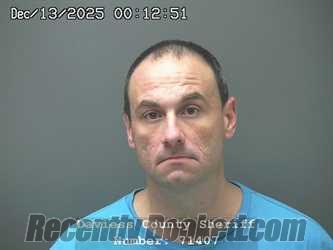 Booking photo from Daviess County, Indiana