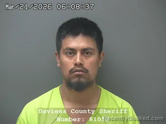 Mugshot of EDGAR SANCHEZ PEREZ