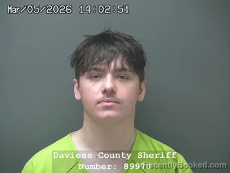 Mugshot of KAIDEN MICHAEL YOUNG