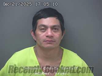 Booking photo from Daviess County, Indiana