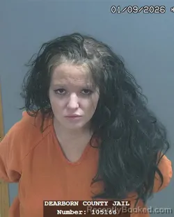 Booking photo from Dearborn County, Indiana