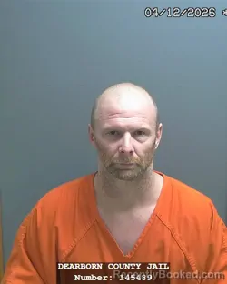 Mugshot of Charles William Winkelman booked in Dearborn County, Indiana on August 21, 2026