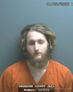 Booking photo from Dearborn County, Indiana