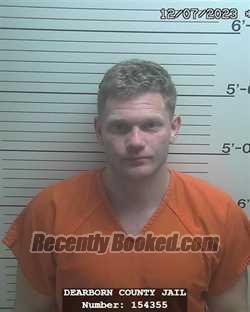 Booking photo from Dearborn County, Indiana