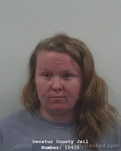 Mugshot of JODIE ANN MCNULTY booked in Decatur County, Indiana on April 2, 2026