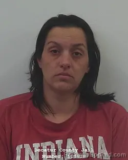 Mugshot of Alyssa Crouch booked in Decatur County, Indiana on September 12, 2026