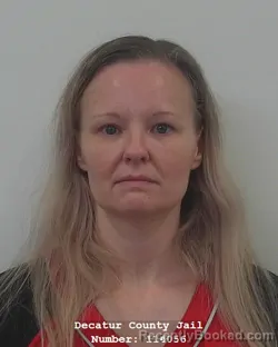 Mugshot of CHRISTINA MICHELLE PHELPS booked in Decatur County, Indiana on July 28, 2026