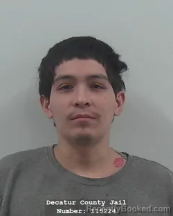 Mugshot of LUIS ALBERTO PAREDES booked in Decatur County, Indiana on April 23, 2026