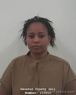 Mugshot of ESTHER KHAMBA booked in Decatur County, Indiana on March 19, 2026