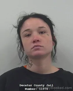 Mugshot of KARAGEN CHRISTINE GHISLAIN booked in Decatur County, Indiana on May 15, 2026