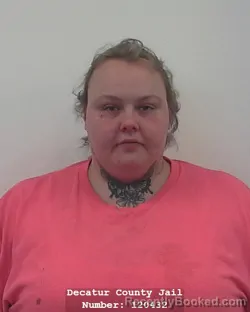 Mugshot of KAYLEIGH LEANN HUDSON booked in Decatur County, Indiana on March 23, 2026