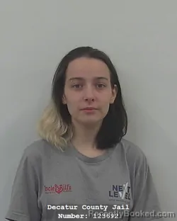 Mugshot of HARMONY CARMELA HOLMES booked in Decatur County, Indiana on March 19, 2026