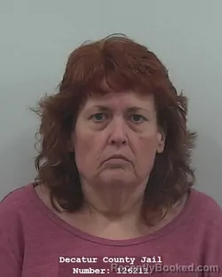 Mugshot of Pamela Joan Kulpinski booked in Decatur County, Indiana on October 23, 2026