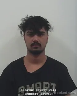Mugshot of MANAS PREET SINGH booked in Decatur County, Indiana on March 20, 2026