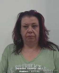 Mugshot of JODI LYNN TIPTON booked in Decatur County, Indiana on March 30, 2026