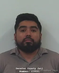 Mugshot of JUAN MANUEL ESTRADA MENDOZA booked in Decatur County, Indiana on June 3, 2026