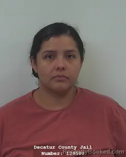Mugshot of NANCY OLAN MENENDEZ booked in Decatur County, Indiana on May 28, 2026