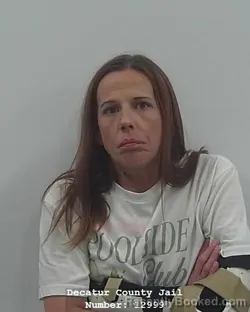 Mugshot of KASEY RENEE POWERS booked in Decatur County, Indiana on March 25, 2026