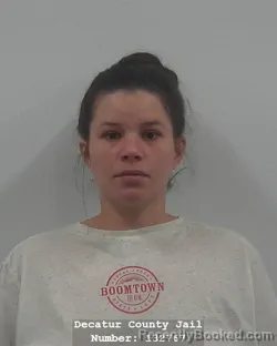 Mugshot of Kueishla Ramos booked in Decatur County, Indiana on August 29, 2026