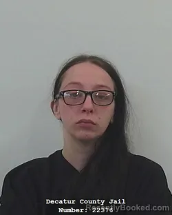 Mugshot of SAVANNAH RACHEAL DONOGHUE booked in Decatur County, Indiana on June 22, 2026