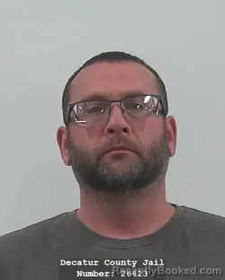 Booking photo from Decatur County, Indiana