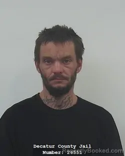 Mugshot of CORY RAY FOSTER booked in Decatur County, Indiana on March 20, 2026