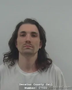 Mugshot of TYLER CODY SMITH booked in Decatur County, Indiana on March 31, 2026