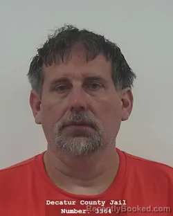Mugshot of MICHAEL LEE HOLLIN booked in Decatur County, Indiana on July 13, 2026