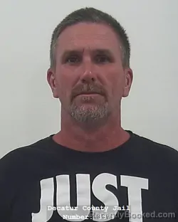 Mugshot of JOHNNY WAYNE DENNEY booked in Decatur County, Indiana on April 24, 2026