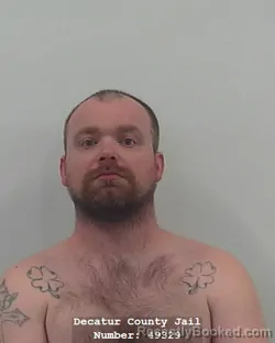 Mugshot of BRADFORD JORDAN LINKER booked in Decatur County, Indiana on March 22, 2026