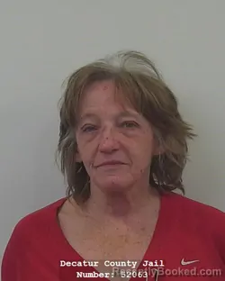 Mugshot of HELEN LOUISE ROY booked in Decatur County, Indiana on April 22, 2026