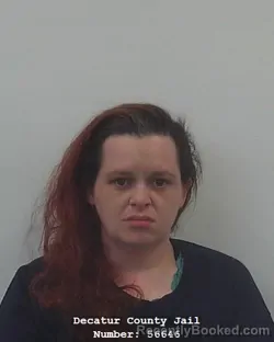 Mugshot of Kelly Lynn Schoentrup booked in Decatur County, Indiana on October 26, 2026