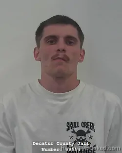 Mugshot of WALKER JACOB DODSON booked in Decatur County, Indiana on April 24, 2026