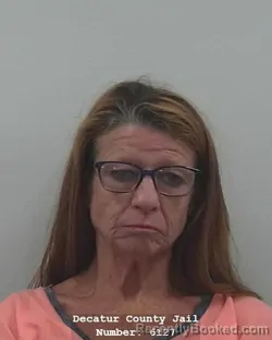 Mugshot of MELISSA ANN WICKLINE booked in Decatur County, Indiana on March 26, 2026