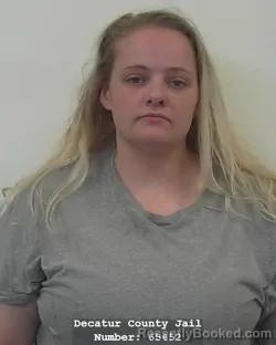Mugshot of LILLIAN ANNA JEAN JARVIS booked in Decatur County, Indiana on August 3, 2026