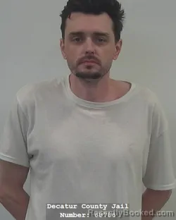 Mugshot of BRYAN ALAN CAIN booked in Decatur County, Indiana on April 3, 2026