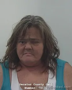 Mugshot of MECHELLE ALANE CARROLL booked in Decatur County, Indiana on May 13, 2026