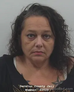 Mugshot of Julie Ann Caudell booked in Decatur County, Indiana on August 28, 2026