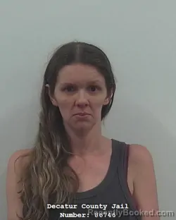 Mugshot of CHELSEA DANIELLE LIPE booked in Decatur County, Indiana on March 30, 2026