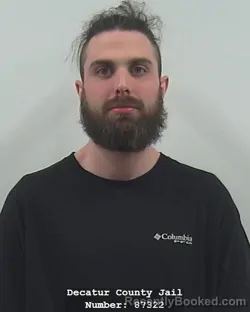 Mugshot of KYLE FREDRICK MUELLER booked in Decatur County, Indiana on March 20, 2026