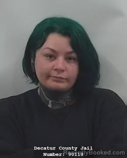 Mugshot of KAITLYN MARIE BLAKE booked in Decatur County, Indiana on April 23, 2026